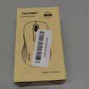 TECKNET Wireless Bluetooth Mouse, [USB + BT1 + BT2] Silent Click,4-Way Scroll Wheel Wireless Mouse for Laptop, Full-Size, 4800 DPI Computer Mice, Dual Mode for Laptop, PC, iPad, MacBook - Grey (Gun color)