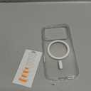 TORRAS Stronger Magnetic for iPhone 17 Pro Case Clear, [Covered Camera Control] [Anti-Yellowing] Compatible with MagSafe, Military-Grade Drop Protection, Slim Phone Case for iPhone 17 Pro