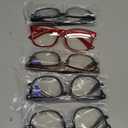 CCVOO Reading Glasses for Women/Men, Eyeglasses, Blue Light Readers for Women/Men, Computer Eye Glasses, Cheaters (2 Black/Turtle/Red/Dark Blue)