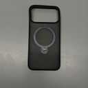 TORRAS 360 Magnetic Stand for iPhone 17 Pro Max Case with Camera Control Button, Fit for MagSafe, Mil-STD Protective Kickstand Case for iPhone 17 Pro Max Phone Case with Stand, Black, Q3 Spin