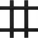 Lionel Ready-to-Play Straight Track Pack, 6-1/4, 12 Pieces, Black