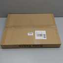 HollyHOME 2-Tier Round Side Table, Outdoor Small Folding Accent Stand with Removable Tray, Anti-Rust Metal Asional Table for Balcony Patio Living Room, Nightstand for Bedroom(Grey)