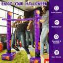 Seenelling Halloween Inflatable Limbo for Adults 59 Inch Spooky Party Games Carnival Engage Your Guests Decoration for Halloween Indoor Outdoor Picnic Decor
