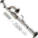 Front Flex Y Pipe Compatible for 2009-2015 Honda Pilot LX/EX/EX-L/Touring Sport 3.5L, Non Turbo