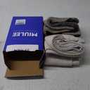 MIULEE Pack of 4 Couch Throw Pillow Covers 18x18 Inch Neutral Soft Decorative Chenille Pillow Covers Farmhouse Boho Cushion Covers for Mid Century Modern Home Decor Sofa Bedroom Living Room