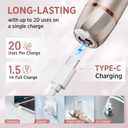 Orchrose Electric Razor for Women 2-in-1: Painless Rechargeable Shaver for Face Legs Underarms and Bikini Area Travel Lock