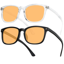 livho High Tech Blue Light Glasses - Advanced 99% Blue Light Blocking Computer Glasses - Anti Eyestrain & UV Glare Protection