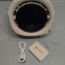 Portable Table Fans, Quiet Wall-Mounted Desk Fan, Touch Control, 140 Tilt, Rechargeable 4000mAh Battery Operated Fan for Office Home Kitchen Camping