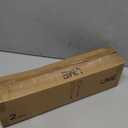 UME 2 Pack Solar Pathway Lights Outdoor, Bright Solar Garden Lights with Metal DesignIP65 Waterproof, Auto On/Off, 3000K LED Landscape Lighting for Yard, Lawn, Walkway, Driveway, Patio Decor (Black)