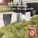 Stair Treads Carpet for Wooden Steps, Non Slip Landing Mat Rug Whit Rubber Backing, Polyester Soft Stairs Resistant Indoor Skid Runner Safety Rugs for Family, Absorbent Washable 31" x 31" Gray (2'7" x 2'7" (Oblong), Gray-dense Knitting)