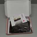 REECHO 28" Straight Long 4 PCS Set Thick Clip in on Hair Extensions -Dark Brown