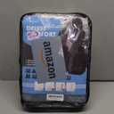 FH Group Automotive Car Seat Covers Front Set Premium 3D Air Mesh Front Seat Covers, Airbag Compatible Universal Fit Interior Accessories for Cars Trucks and SUVs - Black