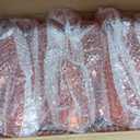 48 Pack Plastic Champagne Flutes, Dark Red Reusable Champagne Glass, medium