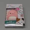 Original Squishmallows Bracelet Bundle, Bracelet Making Kit, Friendship Bracelet Kit, Charm Bracelet, Charm Bracelet Making Kit, Gifts for Girls, 7 Year Old Girl Birthday Gifts, Teen Girl Crafts