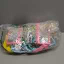 Hukado 3-Pack 12x12 Scrapbook Paper Storage Bag  Clear Organizer with Handle, Holds 500+ Sheets, Fits 12" x 12" Cardstock & Scrapbooking Paper, Portable Storage for Craft Vinyl & Supplies, 3 Colors