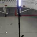 Rechargeable LED Work Light with Stand, Cordless Camping Light with Portable Telescopic Bracket, 6AH Battery, 2000Lumen Outdoor Construction Lights with Carrying Bag (Large)