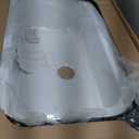 ROHL 6307-00 Allia Fireclay Single Bowl Undermount Kitchen Sink