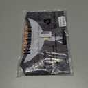 Kistore Women's Summer Casual V Neck Tank Tops Cap Sleeve Loose Fit Blouses Tunic Shirts (Medium, B-orang Background Gray Leopard)