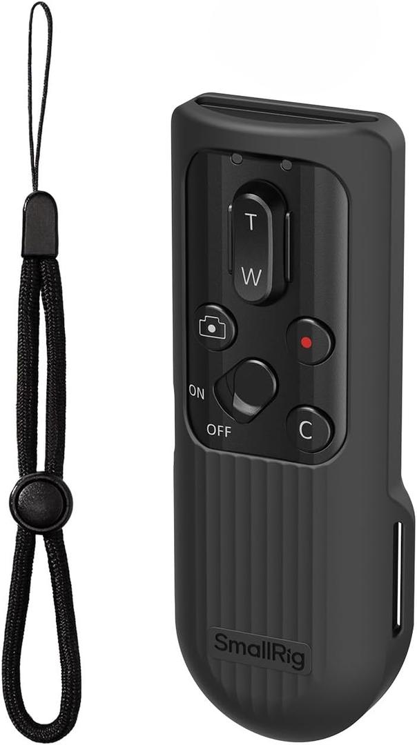 SMALLRIG Camera Remote Control Wireless Shutter Commander for Sony for Canon for Nikon Camera, fits for A7 IV, A7R V, A7R IV, A7R III, A7S III, A6700, FX3, A7CR, A7C II, ZV-E10, R5, R6, R7, R8-5207