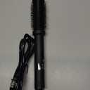 Ukliss 1.5 Inch Thermal Brush, Negative Ion Ceramic Hair Styler, 9 Temp Settings & Dual Voltage for Frizz-Free Shine, Damage Protection for Medium-Long Hair (Black) (Black)