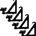 Load Stops Replacement for T-Slot Truck Cross Bar Heavy Duty Ladder Firewood Skis Snowboard Kayak Most Truck Bed Rails Rack Systems 4 Pack