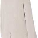 The Drop Women's Alice Crew-Neck Back-Slit Ribbed Pullover Sweater (XX-Large)