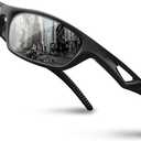 RIVBOS Polarized Sports Sunglasses Driving Sun Glasses Shades for Men Women Tr90 Frame for Cycling Fishing Running RB831