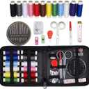 ARTIKA Travel Sewing Kit, 59-Piece Portable Kit for Travel, Includes Scissors, Thread, Tape Measure - Sewing Accessories and Supplies