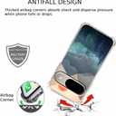 Sunset Nature Landscape Wilderness Night Art Painting,Trendy Soft TPU Full Cover Case for Google Pixel 9/9 Pro Clear