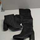 DREAM PAIRS Women's Thigh High Block Heel Over The Knee Boots (9, Black)