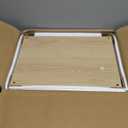 66in Tall Bookshelf 6-Tier Small Narrow Bookcase, Skinny Book Shelf for Small Space, Farmhouse Slim Shelf with Storage, Wood Freestanding Display Thin Bookshelves for Living Room, Natural