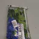 Nubry Artificial Silk Rose Flower Bouquet Lifelike Fake Rose for Wedding Home Party Decoration Event Gift 10pcs (Blue)