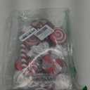 12 Pcs Candy Cane Ornaments for Christmas Tree - 6.5 Inch Red & White Assorted Shape Lollipop Hanging Decor with Ribbon for Sweet - Themed Xmas & New Year Party, Home Holiday Decorations