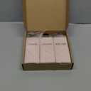 Segbeauty Refillable Shampoo and Conditioner Bottles, 3pcs 16.9oz Square Plastic Bathroom Soap Dispenser Set, 500ml Empty Shower Bottles Lotion Dispenser Press Pump Bottle for Modern Home Decor Pink