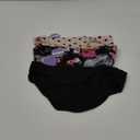 Maidenform Barely There Women's Underwear Bikini Pack, Invisible Look Panties, 3-Pack (Medium, Oil Flower/Black/Sandshell Dot Print)