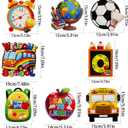 Back to School Banner Decorations, 3 Strings First Day of School Banner for Welcoming Back to School Party Decorations