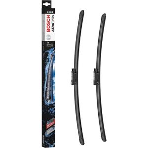 BOSCH 3397118955 AeroTwin OE Replacement Wiper Blades Driver & Passenger Side - Set of 2 (24" & 23") Top Lock