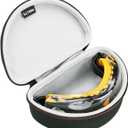 LTGEM Safety Glasses Case for Dewalt DPG82/DPG82-11/DPG82-11C/DPG82-11D/DPG82-21/DPG82-21C/DPG82-21D/DPG84 (Case Only)