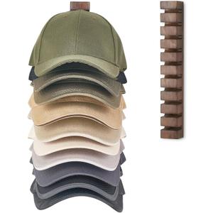 Mkono Hat Organizer for Baseball Caps, Hat Rack for Wall Hold Up to 10 Hats, Hat Holder On Wall Ball caps Storage Organizer Display for Door, Closet, Entryroom, Laundry Cap Organization
