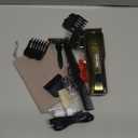 Hair Clippers for Men, Cordless & Corded Barber Clipper with 5Hrs Runtime, 7000RPM Rotary Motor & LED Display, Waterproof Professional Hair Cutting Kit for Men and Home Use (Gold)