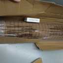 UNISHADES Cordless Bamboo Roman Shades for Windows, Blinds Size (32.5" W 64" H) Colour (Highfield Teak)