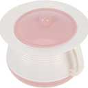 Healifty Portable Spittoon with Lid Small Chamber Pot for Elderly Kids Covered Night Urinal Portable Toilet for Home and Hospital 8.26X7.28X5.51 Inch