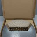 16 Inch Rainfall Shower Head, BSTIIU Stainless Steel Round Shower Head, Extra Large Ceiling Mount Shower Heads, Brushed Nickel