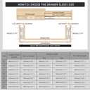 SIGOEI 1 Pair Soft Close Drawer Slides 16 Inch 100 lb Load Capacity Side Mount Ball Bearing Metal Dresser Runners Trash Can Slider Kitchen Glides Black (16 inch)