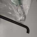 2 Pack 16 Inch Matte Black Shower Grab Bar,ZUEXT Stainless Steel Wall Mount Safety Grab Bar Handle,Bathroom Balance Bar, Safety Hand Rail Support - Handicap, Elderly, Injury, Senior Assist Bath Handle