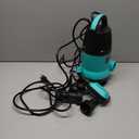 Sump Pump, Prostormer 1HP 3700GPH Submersible Clean/Dirty Water Pump with Automatic Float Switch for Pool, Pond,Garden, Flooded Cellar, Aquarium and Irrigation(Green)