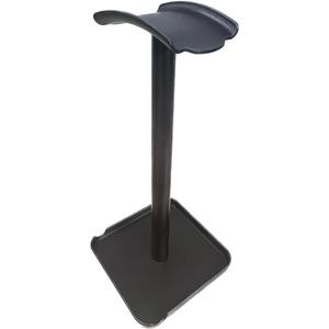 Riwbox Headphone Holder kidss Headphones Holder Game Headset Holder Aluminum Support bar Flexible headrest Non-Slip Multifunctional Headset Holder Suitable for All Headphones (Black)