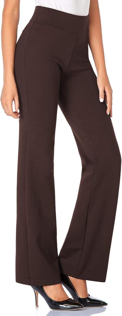 Tapata Women Dress Pants " High Waist Stretchy Bootcut Pants Tall, Petite, Regular for Office Business Casual, XL