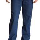 Dickies Men's Washed Regular Fit 5-Pocket Jean (32W x 34L, Indigo Blue)