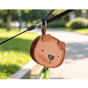  Waterproof Dog Poop Bag Holder, 3 Pcs